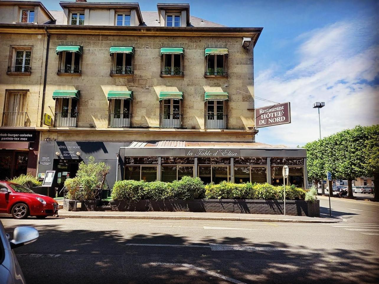 Logis - Hotel Du Nord Et Restaurant La Table D'Elisa Compiègne Exterior foto